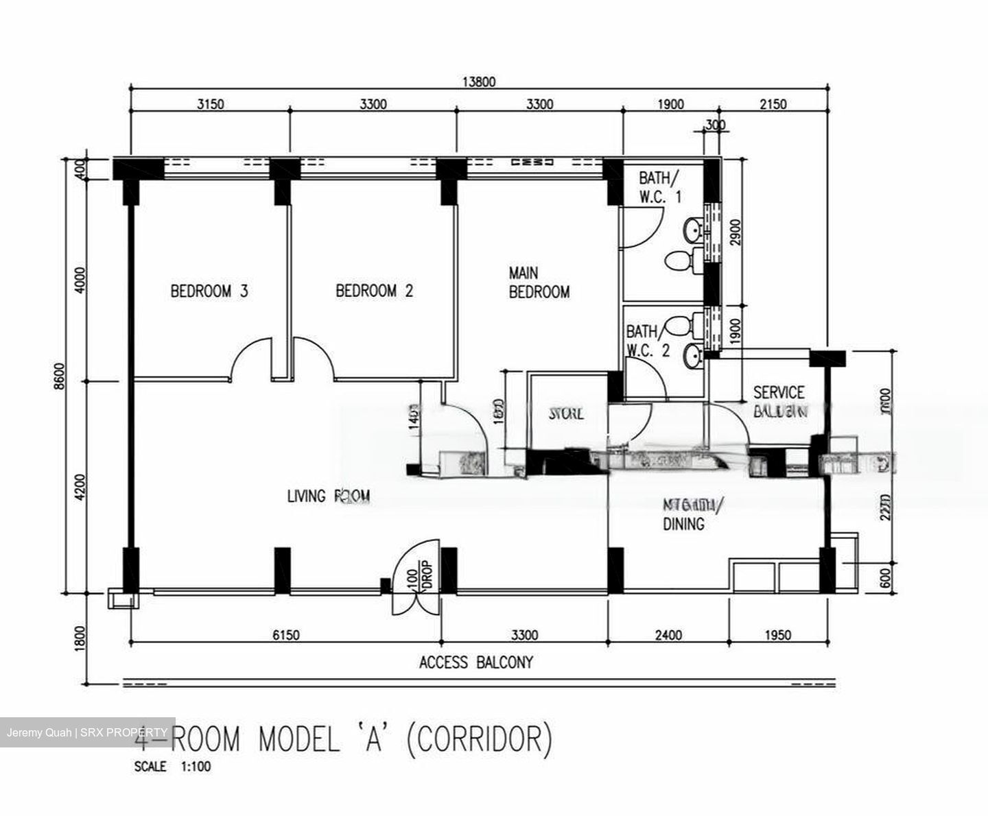 Blk 608 Choa Chu Kang Street 62 (Choa Chu Kang), HDB 4 Rooms #571868061